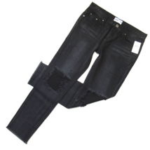NWT One Teaspoon Awesome Baggies in Black Anchor Destroyed Straight Jeans 29 - £32.50 GBP