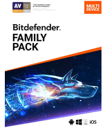 Bitdefender Family Pack, 2 Years, 10 Devices, Key - $2,139.40 MXN