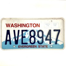  United States Washington Evergreen State Passenger License Plate AVE8947 - $14.85 CAD