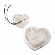 1PCS Clear Heart Shaped Side Marker / Accessory / LED Light / Turn Signal - £14.38 GBP