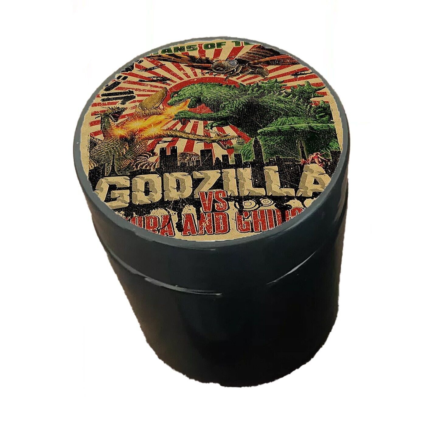 Titans of Terror Godzilla UV Blocking 3.5" Glass Medical Jar