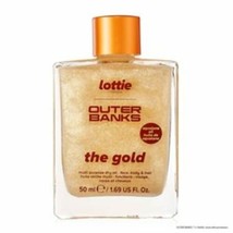 Lottie London X Outer Banks The Gold Body Dry Oil, Illuminating Golden O... - $11.99