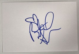 Britney Spears Signed Autographed 4x6 Index Card - £39.31 GBP