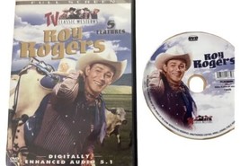 TV Classic Westerns DVD Roy Rogers -5 Episodes  2003 Fullscreen B&amp;W - £6.75 GBP