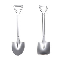 Set Of Two Stainless Steel Tea Spoons Elegant Brand New - £14.75 GBP