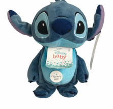 STITCH Disney Baby Animated Walking &amp; Talking Plush  9” NWT Toy Gift NEW - £22.52 GBP