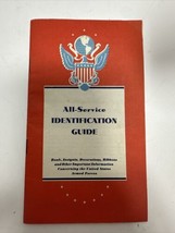 WW2 Era US Army Military All Service Identification Brochure Pamphlet - $24.95