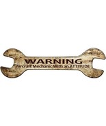 Aircraft Mechanic Novelty Metal Wrench Sign W-110 - $520.46 MXN