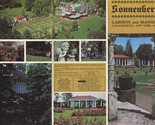 Sonnenberg Gardens and Mansion Brochure Canandaigua New York 1980 - £14.01 GBP
