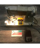 Vintage Singer Style-O-Magic  328 Sewing Machine With Extra Attachments ... - $92.57
