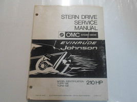 1970 Omc Evinrude Johnson 210 HP Stern Lecteur Service Manuel Usine OEM Livre 70 - £35.16 GBP