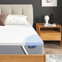Avenco&#39;S 2-Inch California King Memory Foam Mattress Topper Features A Removable - £132.58 GBP