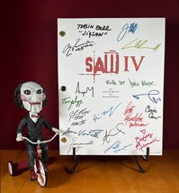 Saw IV Script Signed- Autograph Reprints- Jigsaw- Saw 4 Movie Script - £19.71 GBP