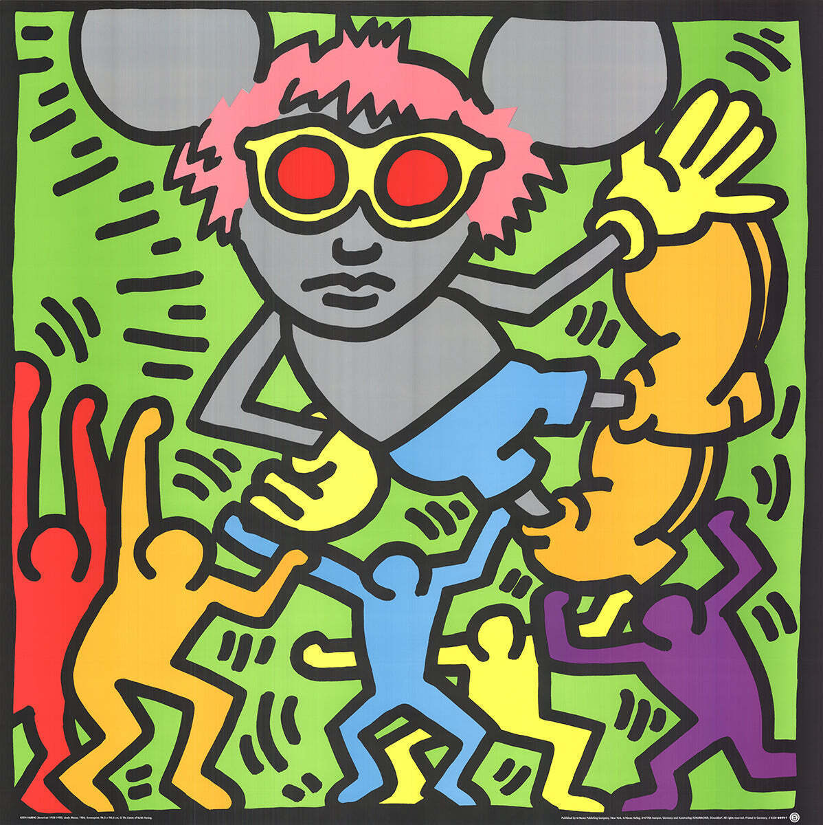 Primary image for KEITH HARING Andy Mouse, 1989