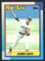Boston Red Sox Dennis Boyd 1990 Topps Baseball Card #544 nr mt - £0.39 GBP