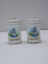 Vintage 70’s Walt Disney World Salt And Pepper Shakers Cinderella Castle - £6.27 GBP