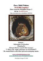 In A Hole ~~ Cross Stitch Pattern - £15.92 GBP