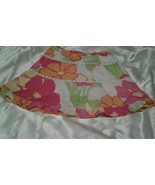 Lilly Pulitzer Gala Girls Sz 10 Flowered Skirt As Is Flawed - £16.36 GBP