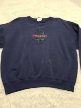 VTG Scotch Tartan Lee Crewneck 2XL Sweatshirt Made USA Embroidered Distr... - €4,22 EUR