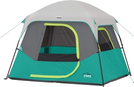Core 4 Person &amp; 6 Person Camp Tents | Portable Cabin Tent With Carry Bag For - £122.16 GBP