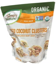 Simply Natural Keto Coconut Clusters  Gluten Free  10 Oz Organic - $15.80