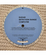 Vintage Radar Detection Range Computer Calculator Military Industrial  - €82,82 EUR