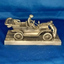 Vintage Franklin Mint &quot;The Wonderful Old Model T&quot; Fine Pewter 1976 - $63.57