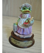 Figurine Felicity Frog Leonardo Little Nook Village LN-26  1989 - $7.95