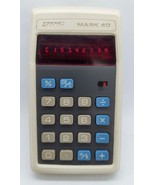 Vintage Apf Mark 40 Electronic Calculator Red LED display Turns On Parts... - £7.80 GBP