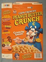 2001 Mt Cereal Box Quaker Cap&#39;n Crunch P EAN Ut Butter Crunch [Y156a8] - £8.41 GBP