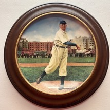 Limited Edition CY YOUNG &amp; TY COBB  plate “The Perfect Game” 1993 W/ Wal... - $459.67 MXN
