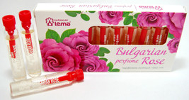 Lema handmade souvenir Perfume essence 10 vials X 2.1ml 0.3 Bulgarian rose oil  - £5.50 GBP
