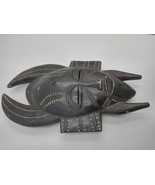 Horned Mask Ivory Coast Senufo Baule Tribal Africa Official Alva Museum ... - £182.91 GBP