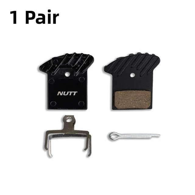 4 Pairs Nutt MTB Bicycle Disc ke Pads Semi- Resin Heat Dissipation  Electric Sco - $29.95