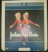Vintage 1982 Gentlemen Prefer Blondes  RCA VideoDisc SelectaVision 20th Cent Fox - £8.62 GBP