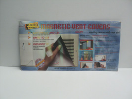 New Consumer Smart set of 3 Magnetic Vent Covers MV-10594 8&quot; x 15 1/2&quot; - £11.88 GBP
