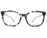 Kate Spade Eyeglasses Frames JALISHA B3V Purple Tortoise Square 51-18-140 - $69.29