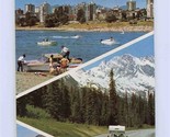 Beautiful British Columbia 1969 1970 Road Map Campground &amp; Fishing Guide - £9.57 GBP