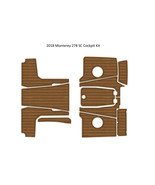 2018 Monterey 278 SC Cockpit Pad Boat EVA Foam Faux Teak Deck Floor Mat ... - $956.02 CAD