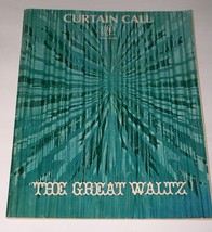 Curtain Call Magazine Vintage 1965 The Great Waltz Hirschfeld Art Red Sk... - £15.71 GBP