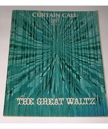 Curtain Call Magazine Vintage 1965 The Great Waltz Hirschfeld Art Red Sk... - $19.99