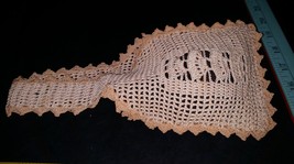 Vintage Handmade Crochet Ringbearer Purse or Small Bag - £13.36 GBP