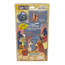 VINTAGE 1997 DISNEY LA BELLE CLOCHARD FRENCH CASSETTE BOOK YOYO SERIE LI... - $47.50