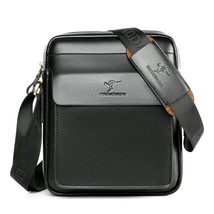 Fashion Crossbody Bag for Men Bags Luxury Brand Leather Casual Man Messenger Bag - £38.19 GBP