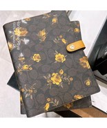 NWT Coach Notebook In Signature Canvas With Floral Print CCF40 - €80,88 EUR
