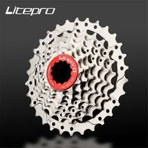 Litepro External 7 Speed Freewheel 11-28T 11-30T For Bromp Folding Bicycle Casse - £23.84 GBP