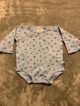 Infant Size Large 6-9 Months Tykes Carter&#39;s Blue Long Sleeve Sports One-... - $7.50