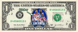 2024 Olympic Games USA Basketball Team on a REAL Dollar Bill Paris Collectible - £6.63 GBP