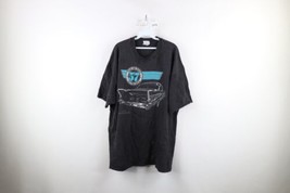 Vintage 90s Streetwear Mens 2XL Faded Spell Out 1957 Chevrolet Bel Air T-Shirt - $59.35