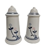 PAIR OF VINTAGE WINDSONG PATTERN PFALTZGRAFF SALT AND PEPPER SHAKERS - £7.59 GBP
